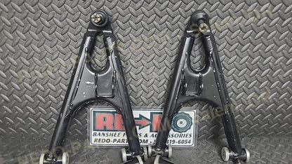 Factory Upper and Lower A-arms Set of 4 Black *USED* Parts - Used