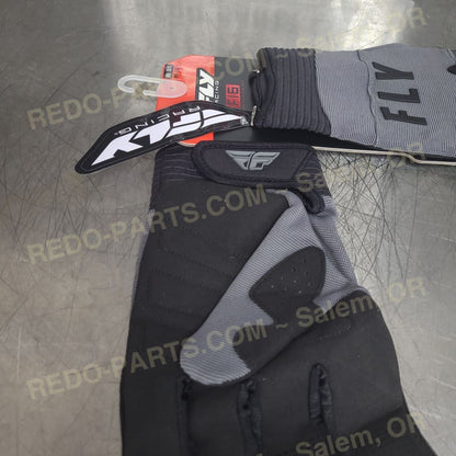 FLY Racing Gloves F-16 Dark Gray/Black *NEW* Riding Gear