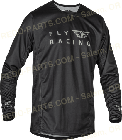 FLY Racing Jersey Radium Black/Gray *NEW* Riding Gear