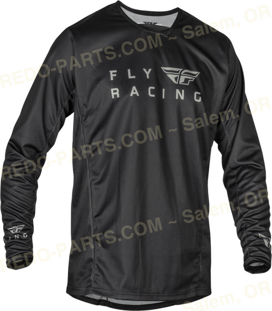 FLY Racing Jersey Radium Black/Gray *NEW* Riding Gear