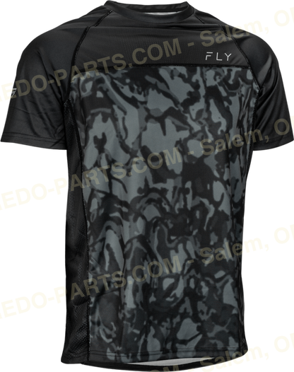 FLY Racing Jersey Super D Dark Grey Camo/Black *NEW* Riding Gear