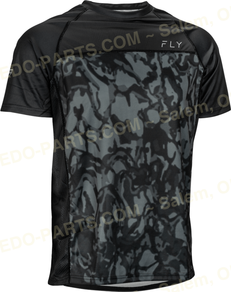 FLY Racing Jersey Super D Dark Grey Camo/Black *NEW* Riding Gear