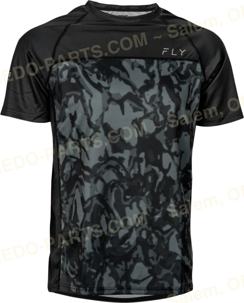 FLY Racing Jersey Super D Dark Grey Camo/Black *NEW* Riding Gear