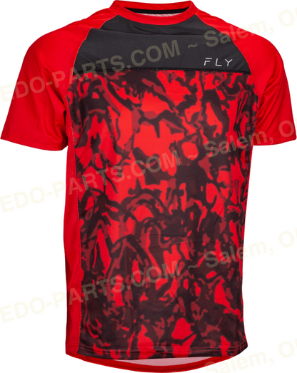 FLY Racing Jersey Super D Red Camo/Black *NEW* Riding Gear