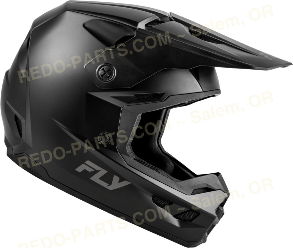 FLY Racing Kinetic Helmet Solid Matte Black *NEW* Riding Gear