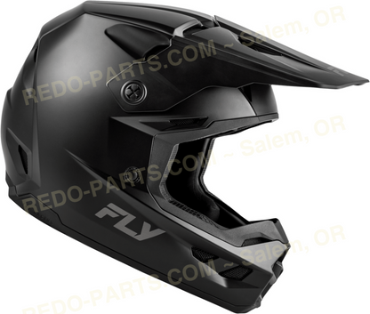 FLY Racing Kinetic Helmet Solid Matte Black *NEW* Riding Gear