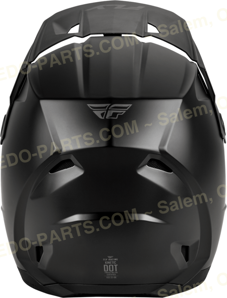 FLY Racing Kinetic Helmet Solid Matte Black *NEW* Riding Gear