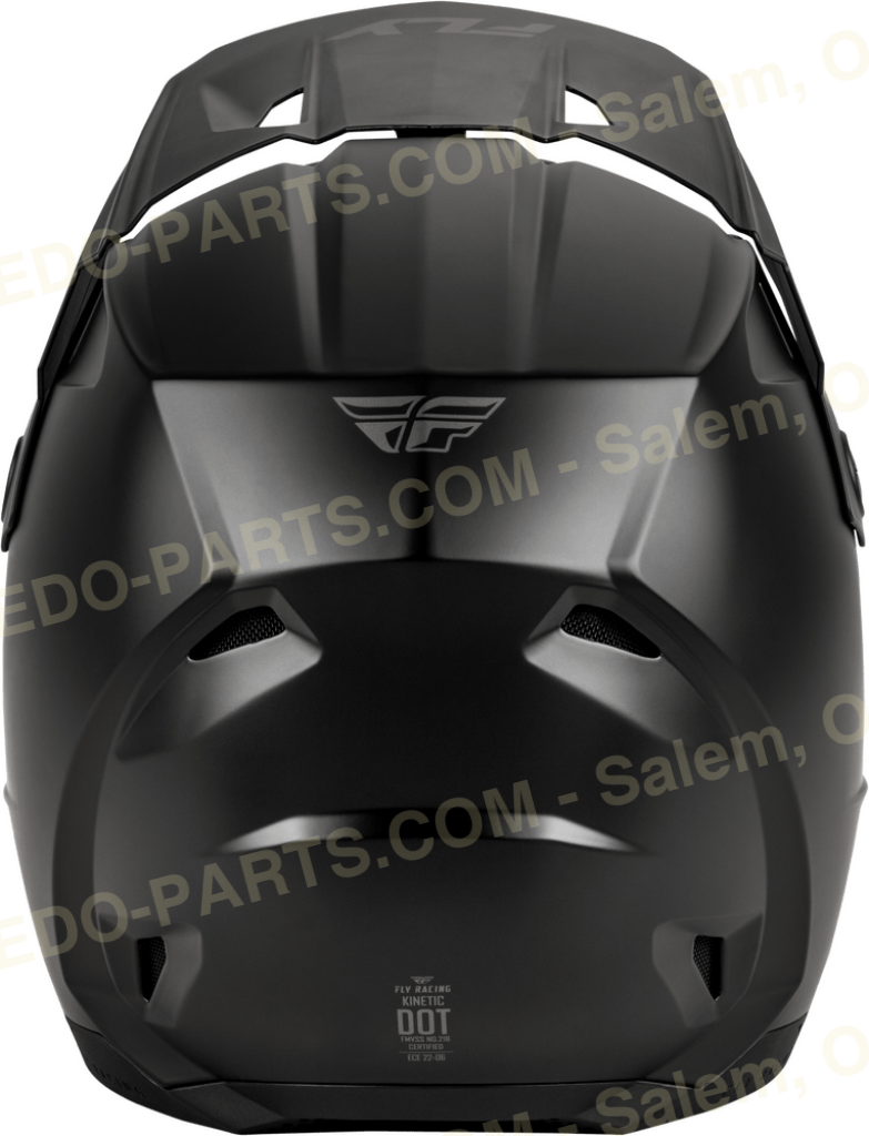 FLY Racing Kinetic Helmet Solid Matte Black *NEW* Riding Gear