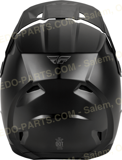 FLY Racing Kinetic Helmet Solid Matte Black *NEW* Riding Gear
