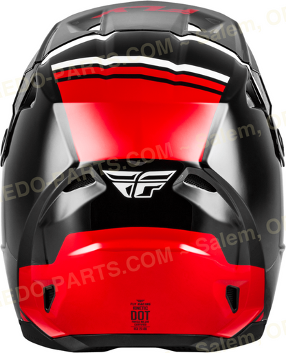 FLY Racing Kinetic Verdict Helmet Black/Red/White *NEW* Riding Gear