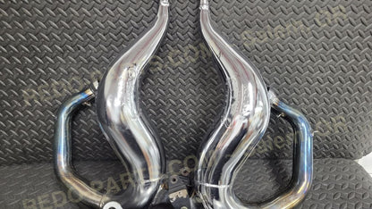 FMF Fatty Gold Series w/ Power Core 2 Silencers *USED* - Parts - Used