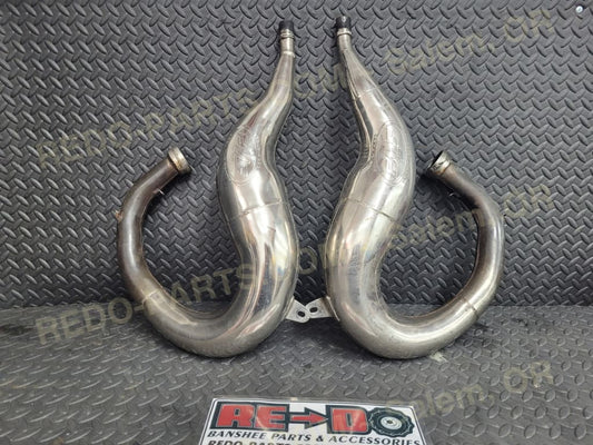 FMF Gold Series Fatty Exhaust Pipes *USED* Parts Used