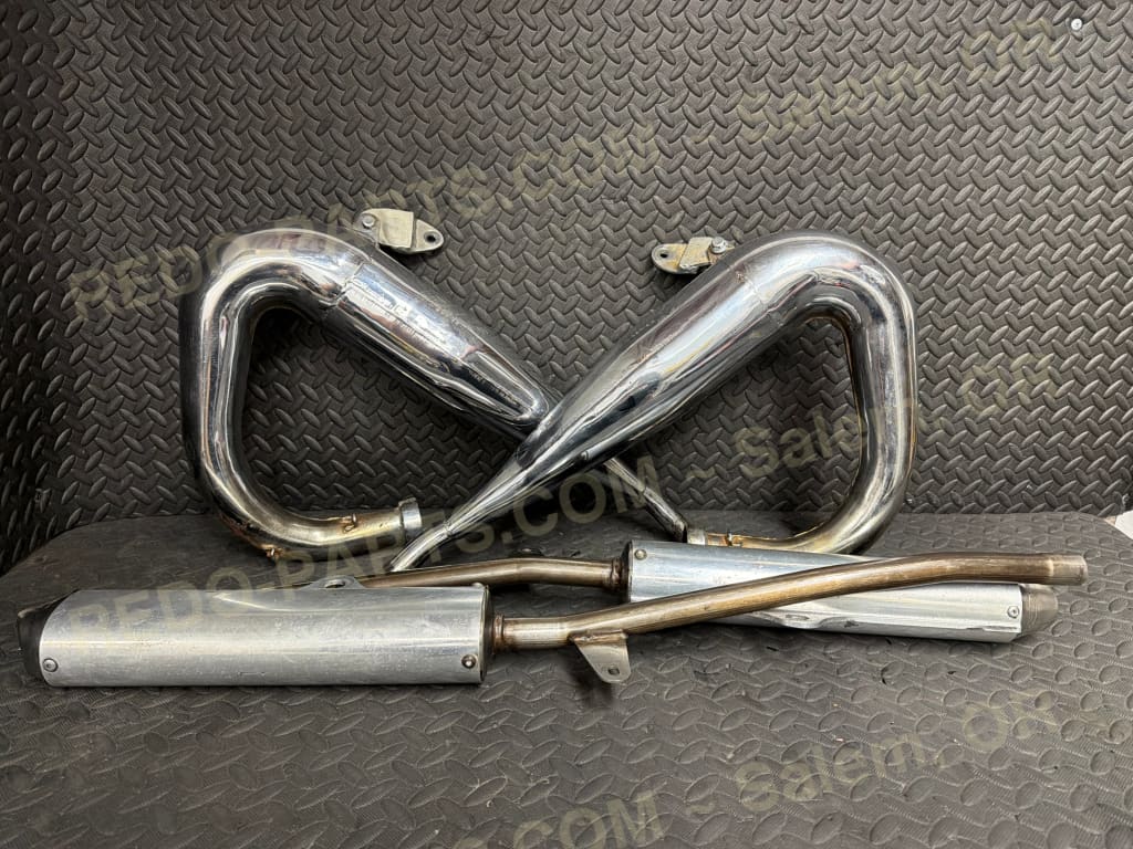 FMF Gold Series Pipes with Silencers *USED* - Parts - Used