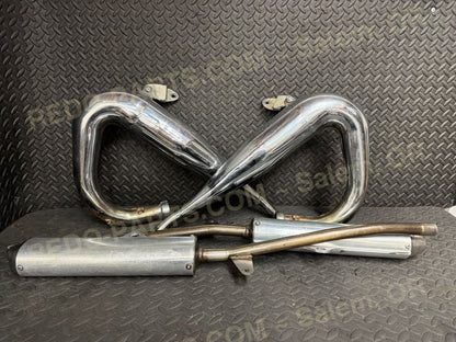 FMF Gold Series Pipes with Silencers *USED* - Parts - Used