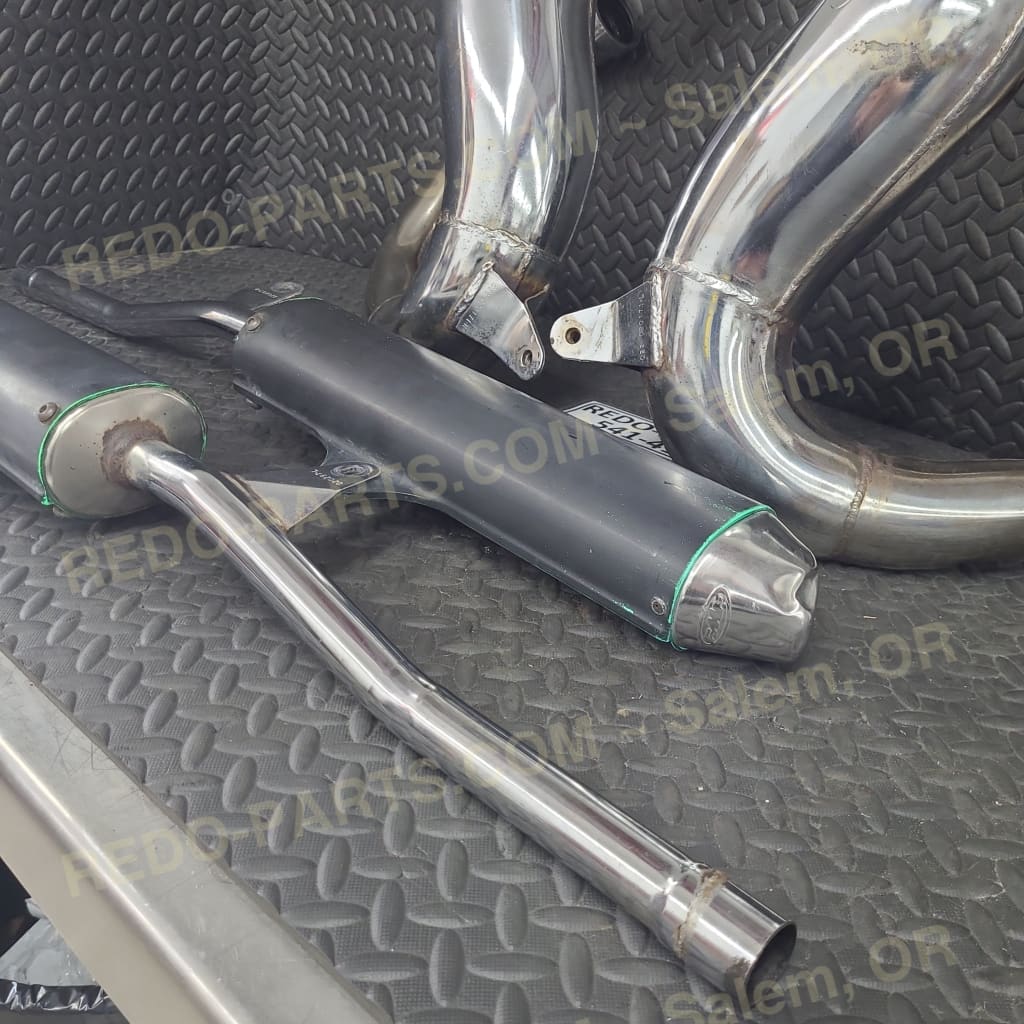 FMF SST Gold Series Head Pipes w/ Stingers and Silencers *USED* Parts - Used