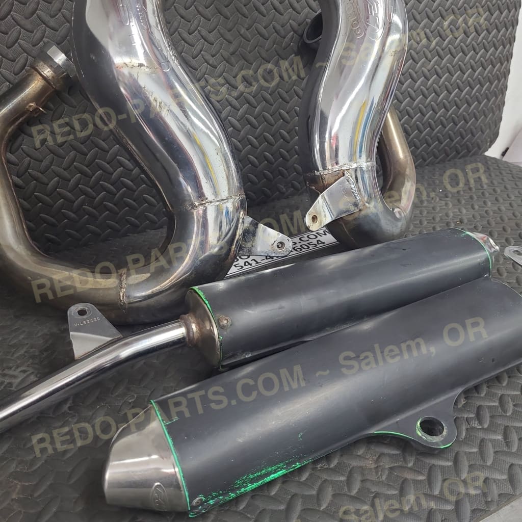 FMF SST Gold Series Head Pipes w/ Stingers and Silencers *USED* Parts - Used
