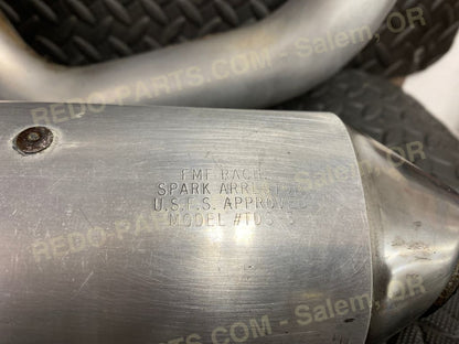 FMF SST Head Pipes with Stingers and Silencers. Parts - Used