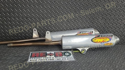 FMF Turbine Core 2 Silencer w/ SST Stingers Set of 2 *USED* Parts - Used