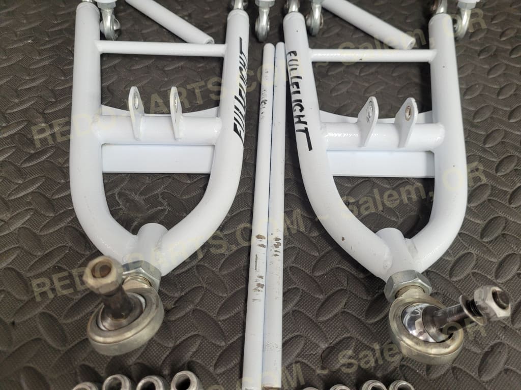 Full Flight +2 +1 A-Arms White *USED* - Parts - Used