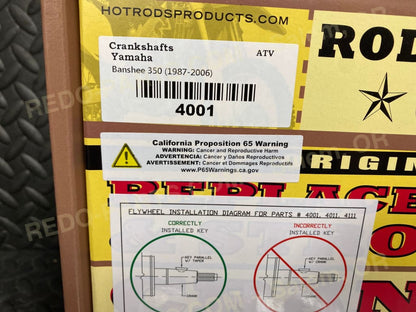 Hot Rods Stock Stroke Crank *NEW* Parts - New