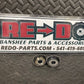Chrome A-Arm Dust Caps w/ O-Ring Seals *New*
