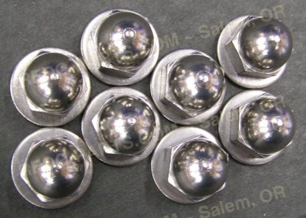 JJ and A Lugnut Set Acorn-Style Stainless *NEW* Parts - New