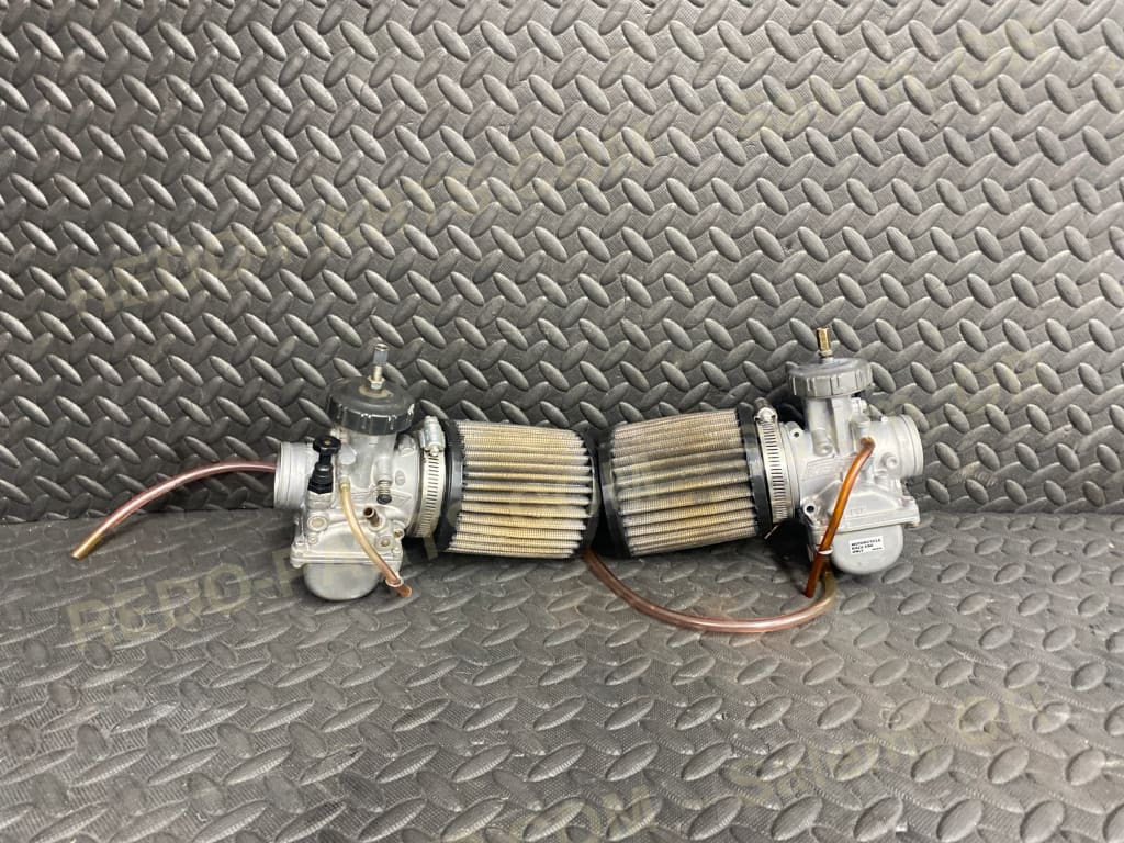 Keihin PWK 35mm Carbs Set of 2 with K&N Filters *USED* - Parts - Used