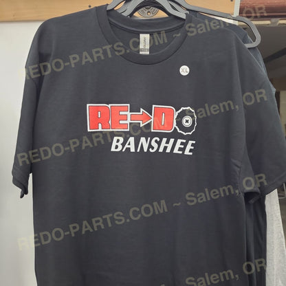 Men’s Black SS Tee Red & White Logo *NEW* Swag