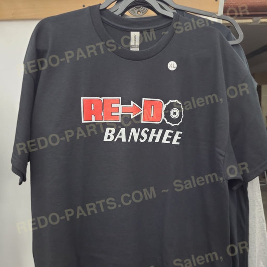 Men’s Black SS Tee Red & White Logo *NEW* Swag