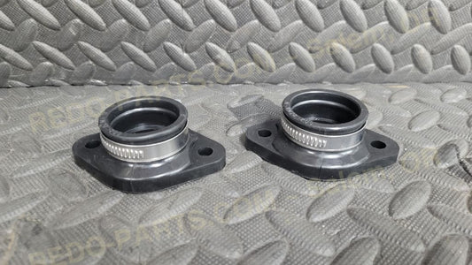 Mikuni Universal Intake Boots 2 Bolt Flange 30-34mm *NEW* - Parts - New
