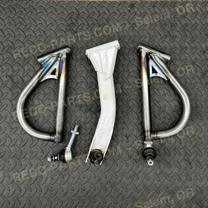 MMW Front D-Arms w- Removable Ball Joints Pair Custom Replacement for OEM J-Arms *NEW* Parts - New