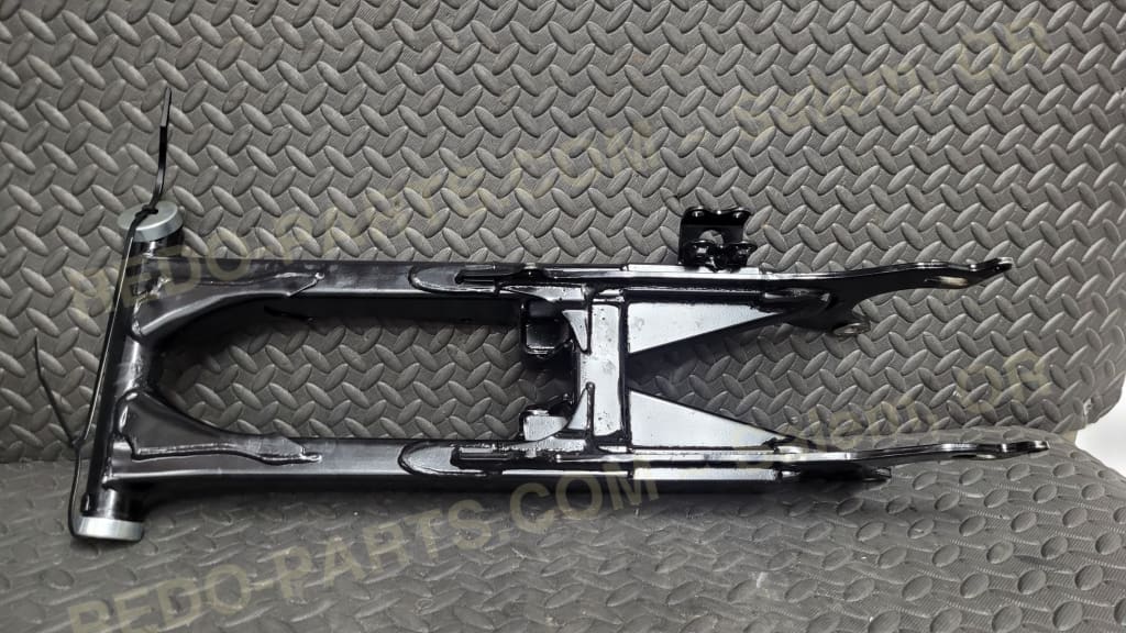 Modified Factory OEM Swingarm +4 Factory Style Carrier Painted Black *USED* - Parts - Used