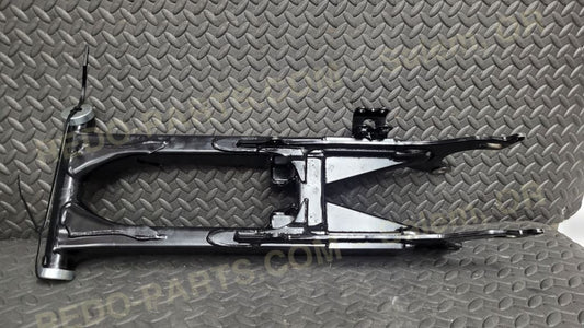 Modified Factory OEM Swingarm +4 Factory Style Carrier Painted Black *USED* - Parts - Used