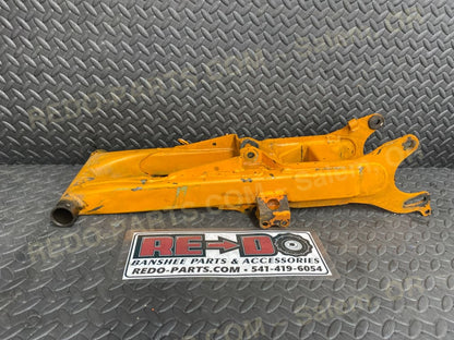 Modified OEM Swingarm + 4 Factory Style Carrier Orange *USED* Parts - Used