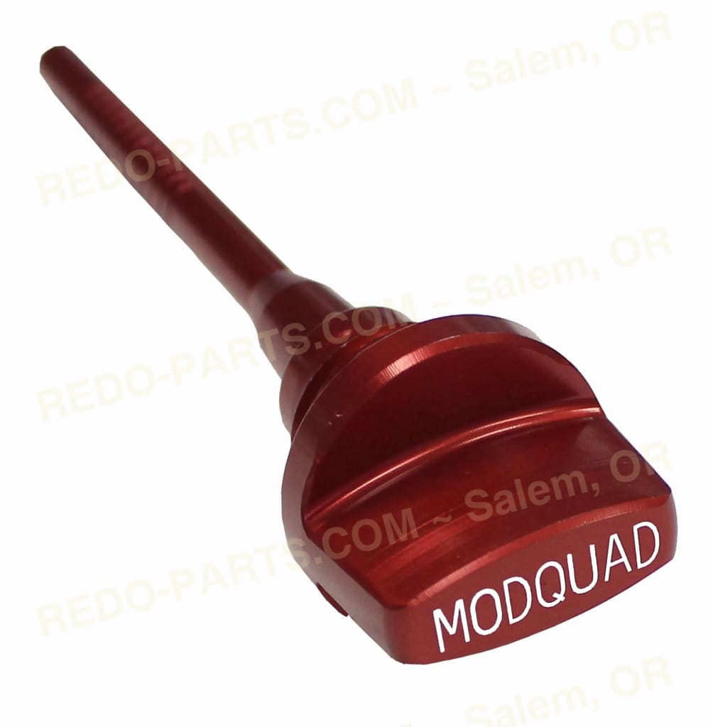 Modquad Billet Aluminum Dipstick Includes O-Ring *NEW* Red Anodized Parts - New