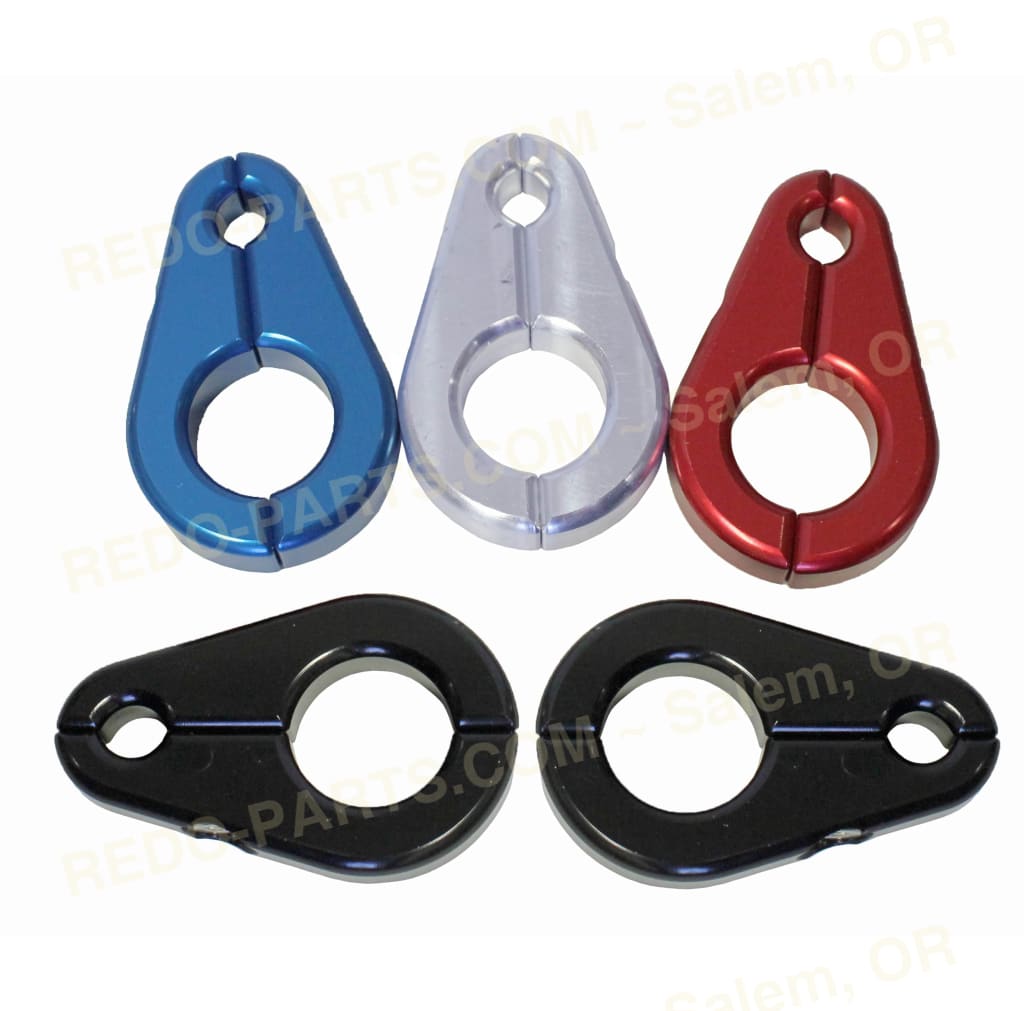 Modquad Brake Line Clamps 1’’ ARM for 5/16’’ Line 2 Colors Set of 2 *NEW* Parts - New