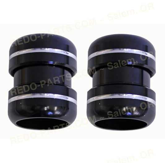 Modquad Exhaust Clamps Billet Aluminum Style Options *NEW* Black Anodized Parts - New