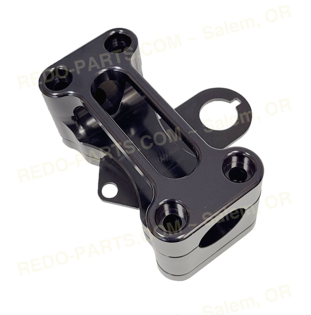 Modquad Handlebar Clamp Aluminum Phat Bar 1-1-8″ Black Anodized*NEW* Parts - New