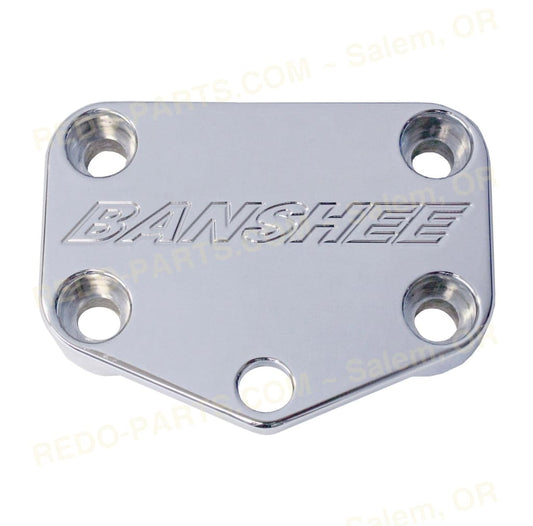 Modquad Handlebar Clamp WITHOUT Ignition Mount Assorted Styles *NEW* Polished Logo Parts - New