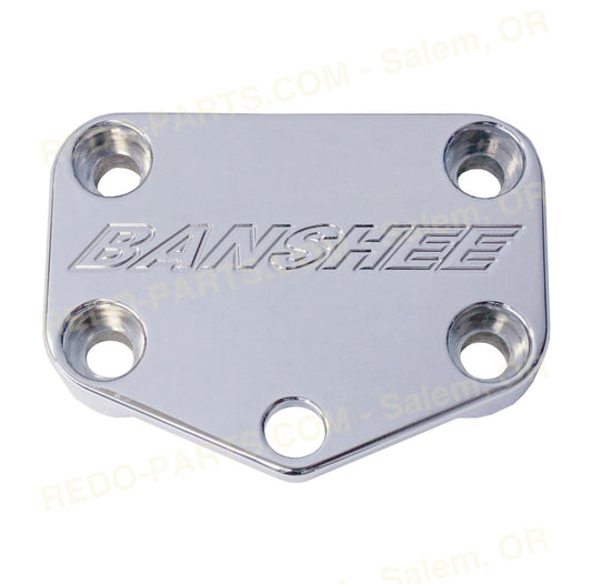 Modquad Handlebar Clamp WITHOUT Ignition Mount Assorted Styles *NEW* Polished Logo Parts - New