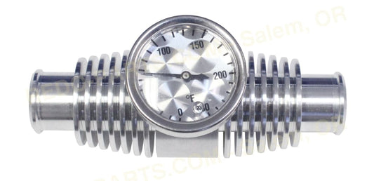 Modquad Inline Cooler w-Temp Gauge Billet Aluminum 3 inch Variety of Colors *NEW* Billet Parts - New