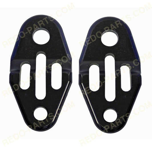 Modquad Rear Exhaust Hangers Billet Aluminum 2 Styles *NEW* Black Anodized Parts - New