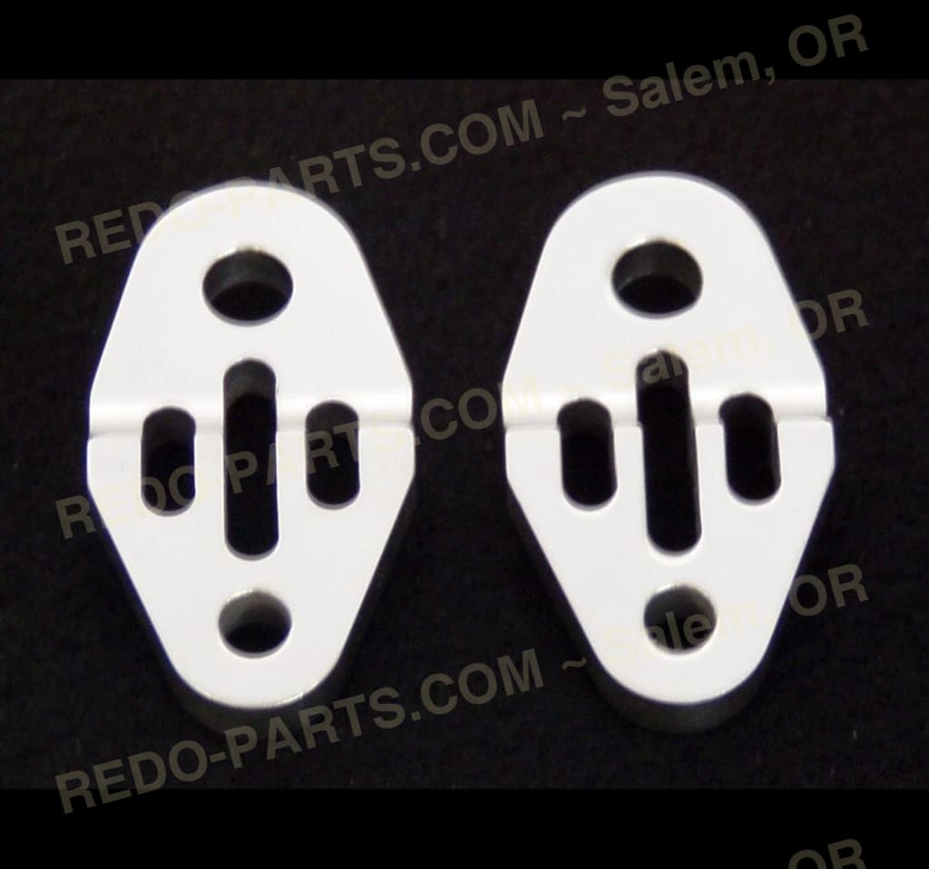 Modquad Rear Exhaust Hangers Billet Aluminum 2 Styles *NEW* Polished Parts - New