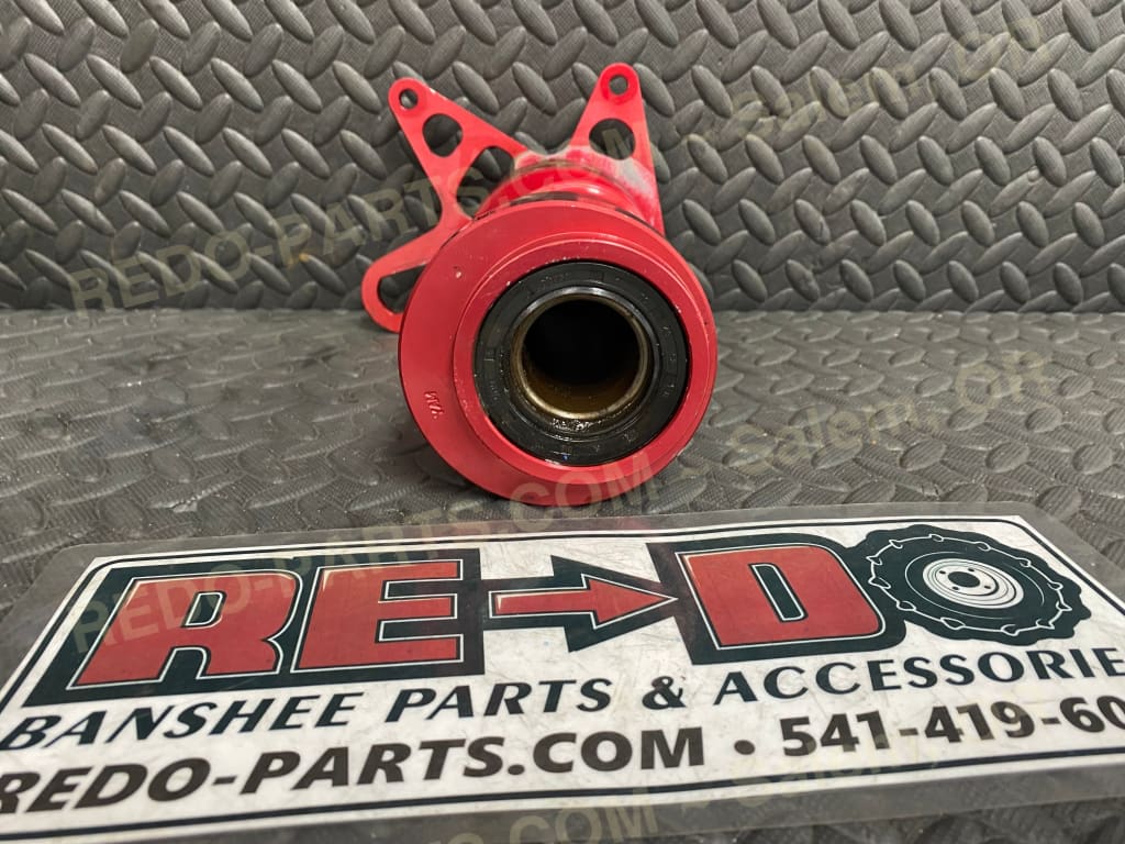 Modquad Round Style Axle Carrier (Red) *USED* Parts - Used