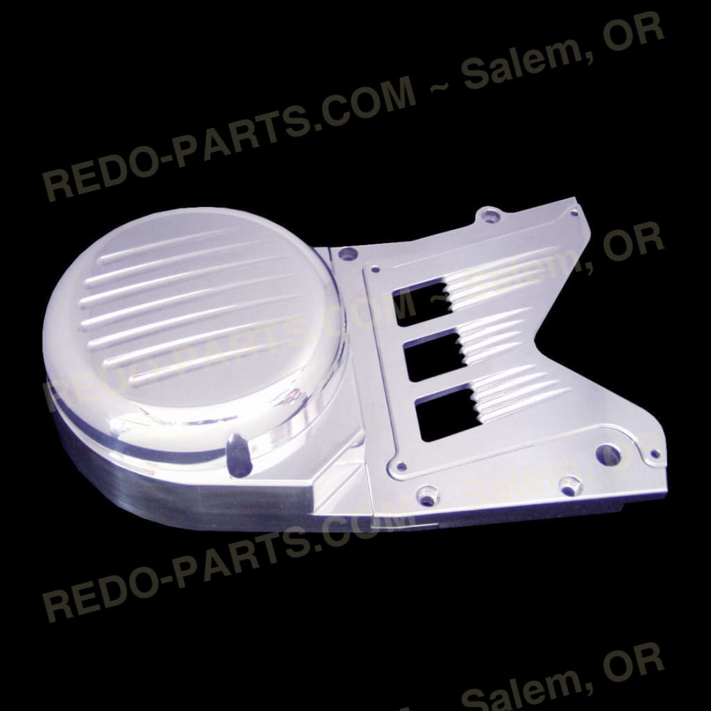Modquad Stator Cover Solid Front 3pc Design Billet Aluminum 6 Style Options 2 Finishes *NEW* Teardrop Front / Teardrop