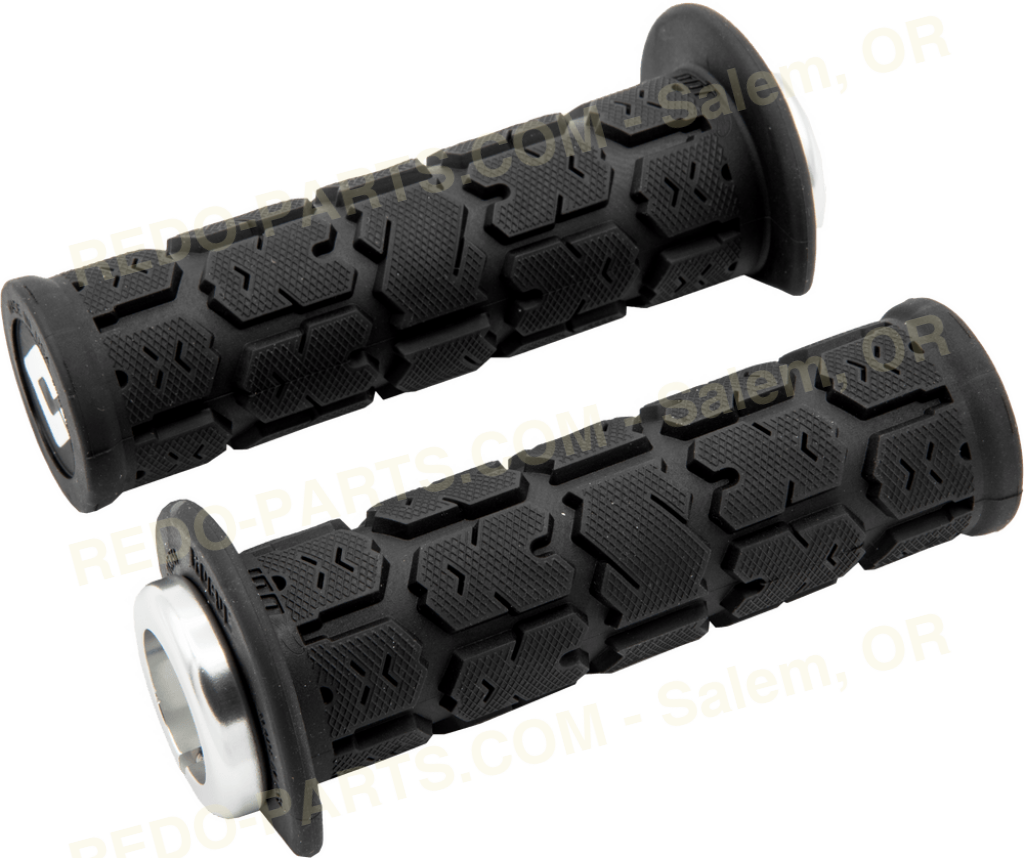 ODI Rogue Lock-On Grips 125mm Black/Silver *NEW* Parts - New