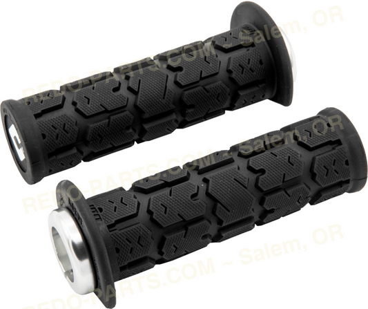 ODI Rogue Lock-On Grips 125mm Black/Silver *NEW* Parts - New