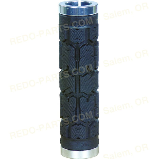 ODI Rogue Lock-On Grips No Flange 130mm Black/Silver *NEW* Parts - New