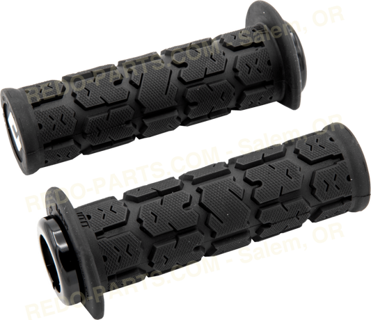 ODI Rogue Lockon Grips 125MM Black/Blue * NEW Parts - New
