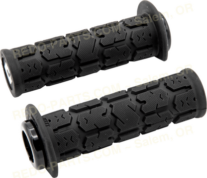 ODI Rogue Lockon Grips 125MM Black/Blue * NEW Parts - New